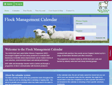 Tablet Screenshot of flockcalendar.com